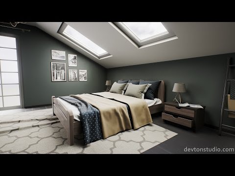 UE4  - DevTon ARCHVIZ Bedroom [Marketplace]