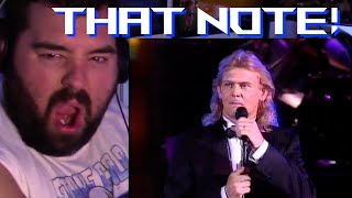 Singer reaction to John Farnham - You'll Never Walk Alone (LIVE)