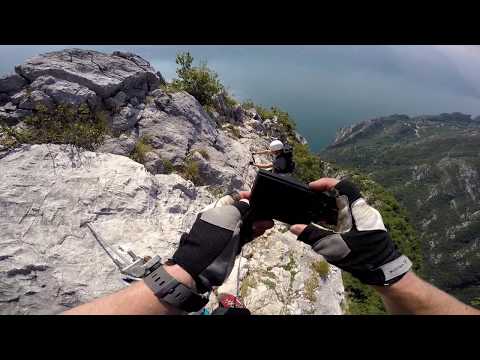 Klettersteige Cima Rocca (Gardaseeberge - Juli 2017)
