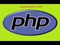 download file using php