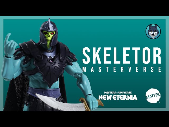 Vídeo relacionado con Masters Of The Universe Eternia Skeletor bárbaro Figura de acción de juguete (Mattel HDR38)
