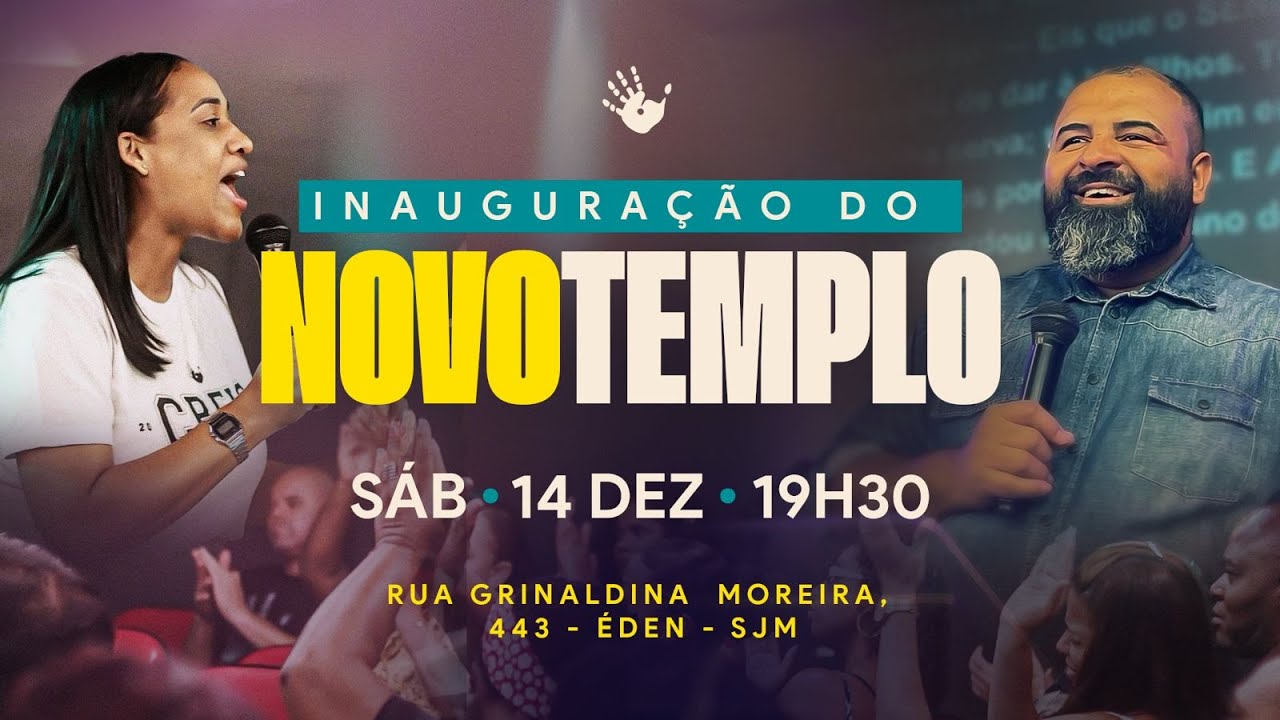 INAUGURAÇÃO DO NOVO TEMPLO -  PR. BRUNO MOURA (CREIO 2024)