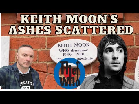 Keith Moon's Ashes - The Who - drummers ashes scattered