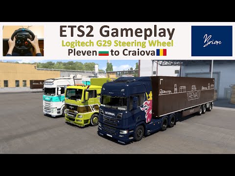 Scania R730 - Pleven to Craiova Multiplayer Convoy | Euro Truck Simulator 2 | Logitech G29 Gameplay