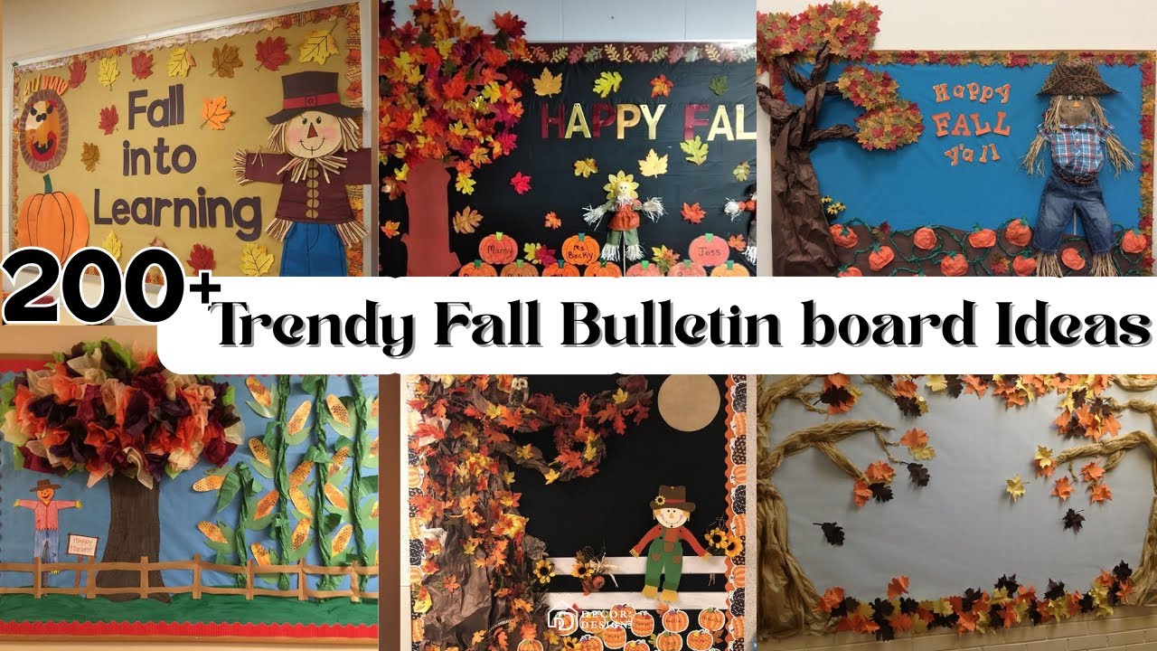 200+ Creative Fall Bulletin Board Ideas 2025 | Autumn Classroom & Preschool Boards
