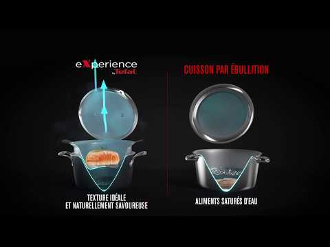 Le cuiseur vapeur 2en1 d'Experience by Tefal, le mix parfait pour réussir sa cuisson à la vapeur.