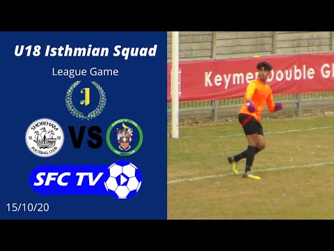 U18s - Shoreham FC V Burgess Hill - Match Highlights (15/10/20)