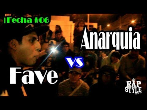 ANARQUIA vs FAVE (BATALLÓN) -Semifinal- 1ra Liga Rapstyle Sjl (Fecha 06) 2017
