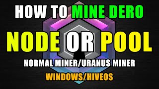 Download lagu How To Mine DERO | Own Node / Pool mp3 Download lagu How To Mine DERO | Own Node / Pool mp3