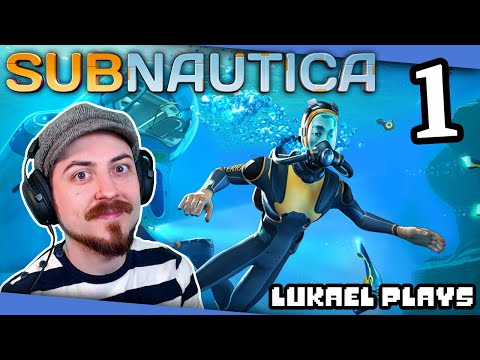 DIVING INTO AN ALIEN OCEAN - Subnautica - PART 1 - Blind Playthrough