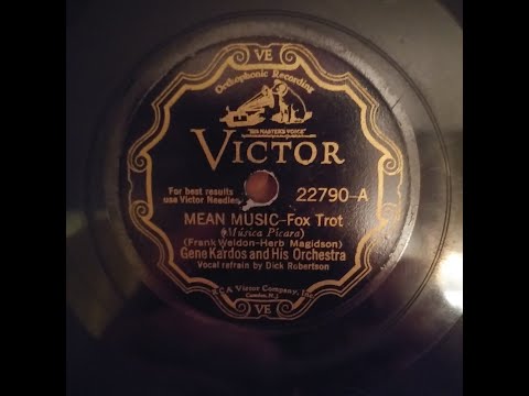GENE KARDOS and his Orch - MEAN MUSIC - Vi 22790