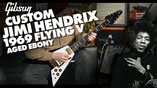 Video thumbnail for Gibson Custom Jimi Hendrix 1969 Flying V! by GAK