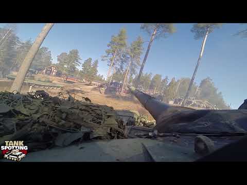 T-72M1 Firing Machine Gun - Turret Camera view [1080p50]