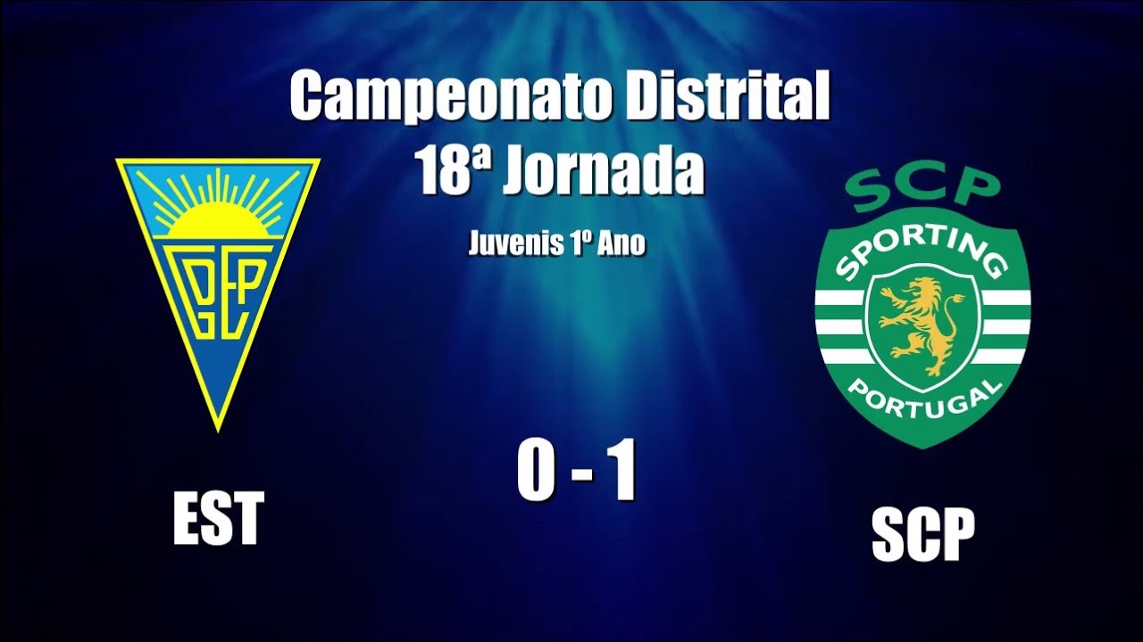Juvenis 1º ano - Estoril Praia 0 vs 1 Sporting