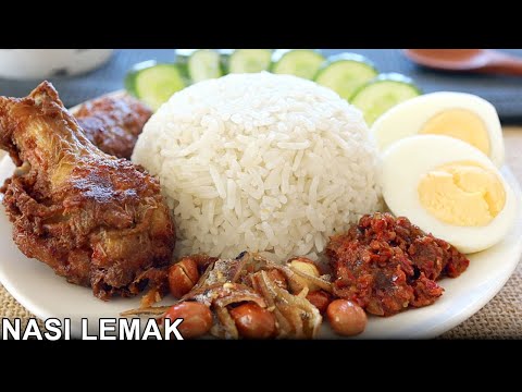 Nasi Lemak | The Complete Recipe | Malaysia National Dish