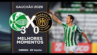 JUVENTUDE 3x0 MONSOON | MELHORES MOMENTOS | GAUCHÃO | 25/01/2026