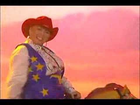 Roseanne Barr - I Want To Be a Cowboy's Sweetheart - [Official Music Video]