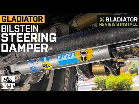 Jeep Gladiator JT Bilstein B8 5100 Series Steering Damper Review & Install