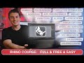 Rhino Course Beginner To Advanced In 2 5hrs