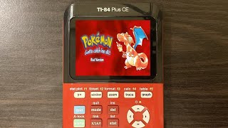 Pokémon on Ti-84 Plus CE!