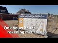 Corona of niet, het werk op de bouwplaats gaat gewoon door
