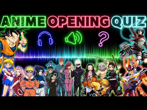 Adivinhe o ANIME pela ABERTURA/OPENING - QUIZ DE ANIME