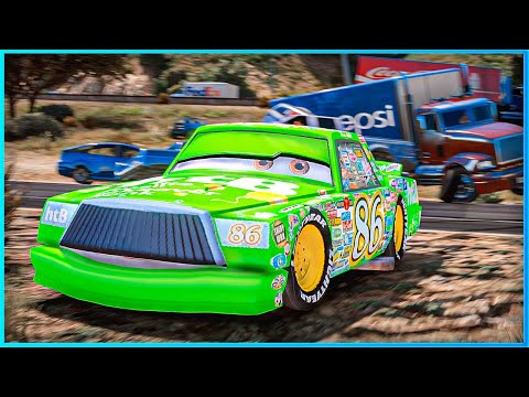 *CRAZY* Cars Chick Hicks Crashes Ep.8 – GTA 5