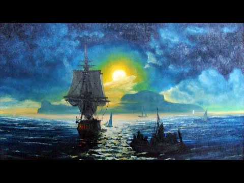 Beethoven's Moonlight Sonata + 300 Paintings