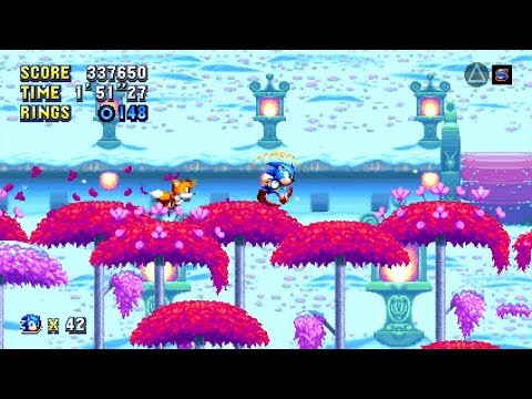 Sonic Mania: Part 5: Press Garden Zone (Super Sonic & Tails)