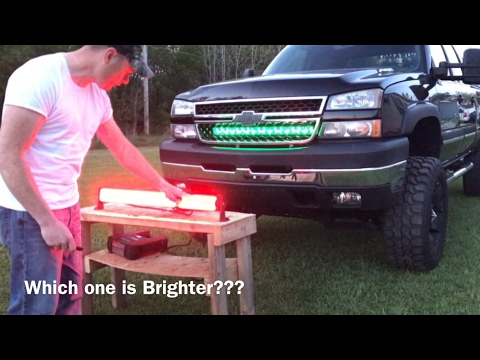 32" 180W Chasing RGB Halo Led light bar Review