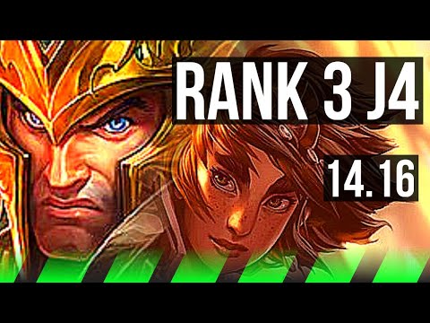 JARVAN IV vs TALIYAH (JGL) | Rank 3 J4, Comeback, 4/3/16 | NA Challenger | 14.16
