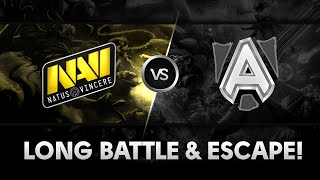 Long battle & Escape by DkPhobos vs Alliance @ The Summit 3