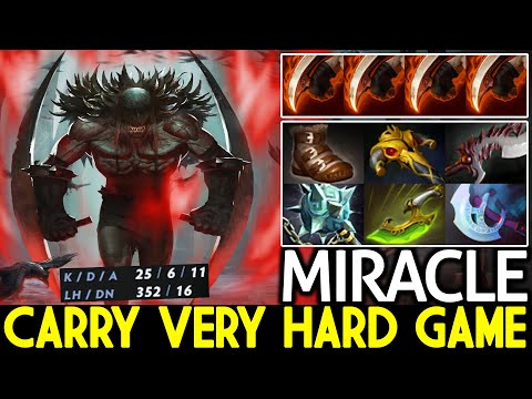 MIRACLE [Bloodseeker] Epic Monster Carry Very Hard Game Dota 2