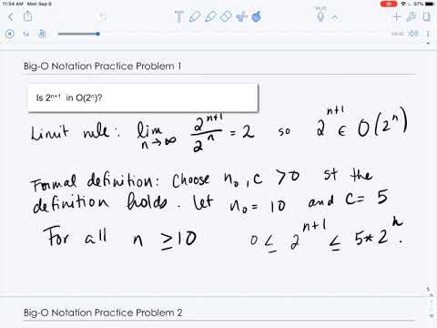 Asymptotic Notation Part 1: Introduction and Big O