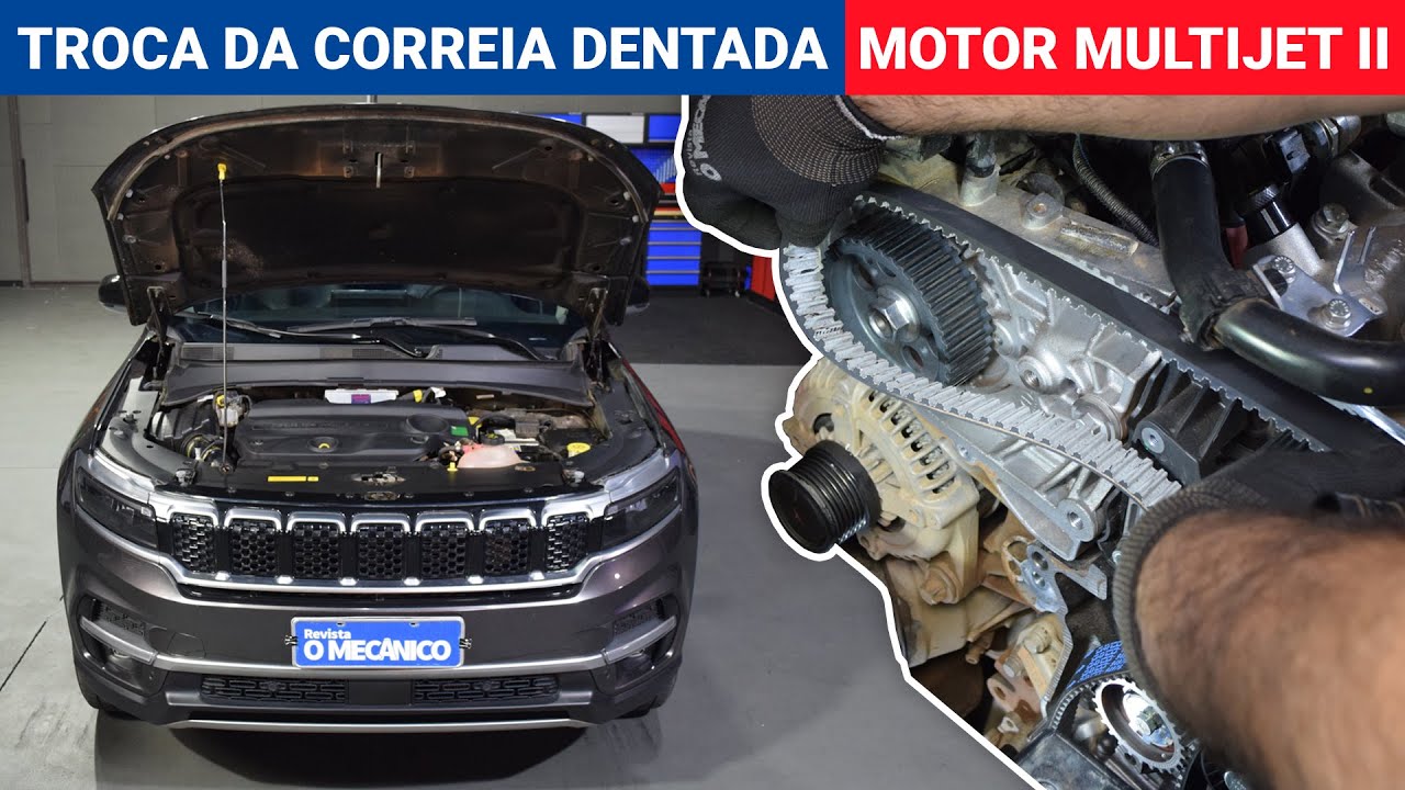 Como substituir a correia dentada do motor 2.0 Multijet II FPT turbodiesel?