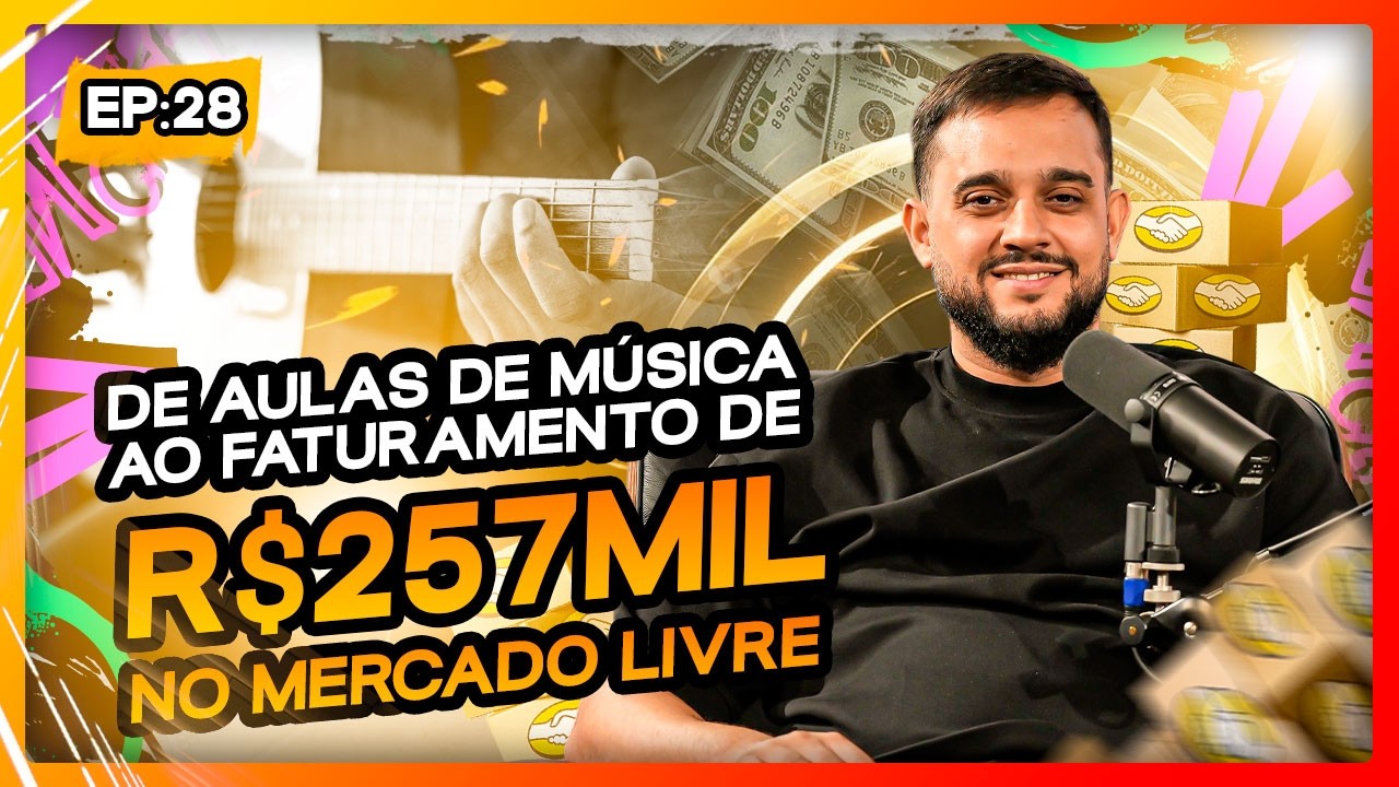 De Professor de Música a Empresário com Faturamento de 257 Mil no Mercado Livre |Dhiego Rosa | EP#28