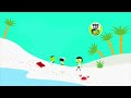 PBS Kids Schedule ID Beach Sledding Template No Audio