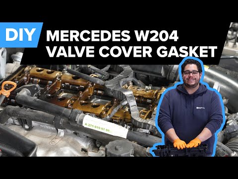 Mercedes-Benz C250 Valve Cover Gasket Replacement DIY (2012-2015 Mercedes W204 C250, R172 SLK250)