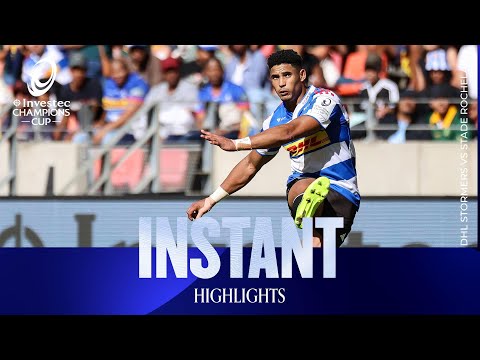 Sacha SHINES | DHL Stormers v Stade Rochelais | Investec Champions Cup Instant Highlights