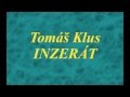 Tomáš Klus - Inzerát (lyrics) 