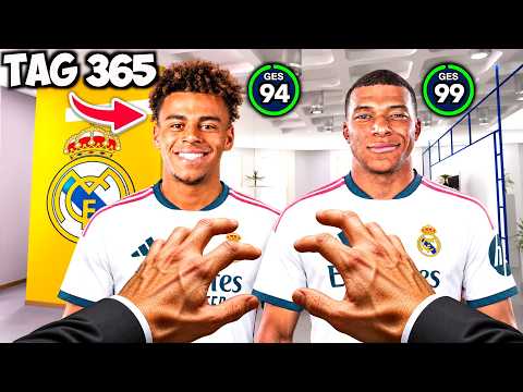 Ich habe 365 Tage als REAL MADRID Trainer überlebt! ⚽️🙏