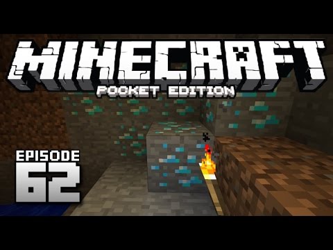 Let's Play Minecraft PE - Ep.62 : MOAR DIAMONDS!