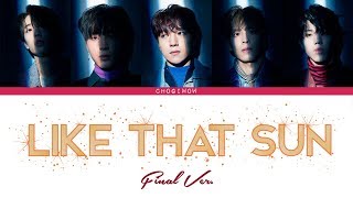 DAY6 (데이식스) - 태양처럼 (Like That Sun) (Final Ver.) (Color Coded Lyrics Han|Rom|Eng)