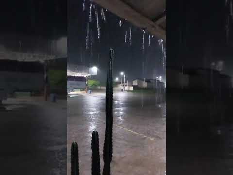 Chuva em São José do Seridó RN dia 9 de Abril 2024