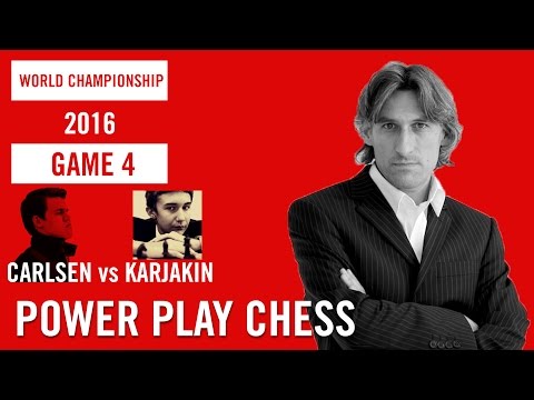 World Chess Championship 2016 Carlsen v Karjakin Game 4