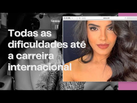 Carol Mendes - Como cheguei a carreira de modelo internacional na Índia? Minha história