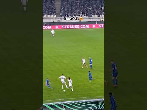Panathinaikos play the beautiful game 😍