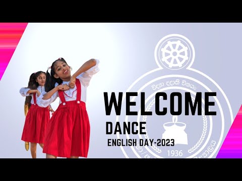 welcome dance - english day 2023 | alpitiya college