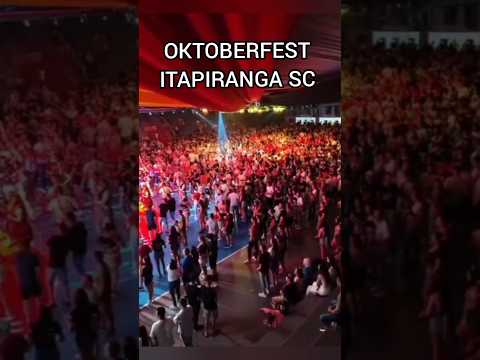 OKTOBERFEST ITAPIRANGA SC SANTA CATARINA festa em 2025 divisa RIO GRANDE DO SUL #shorts