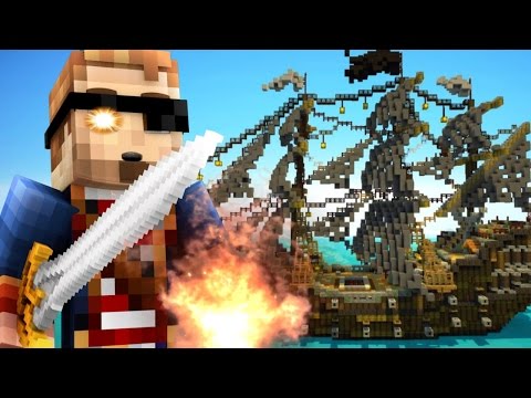 EPIC Minecraft Roleplay: Battling Zombie Pirates!